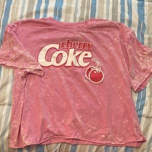 Cherry Coke cropped tee!
